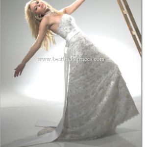 Moonlight ivory wedding gown