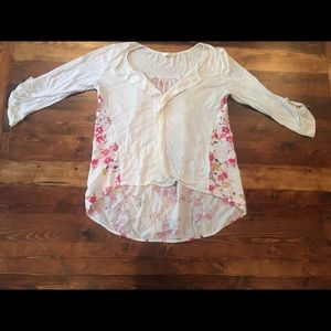 A floral Ezra top