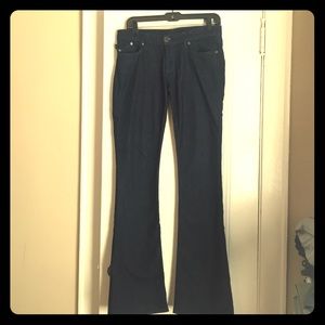 Rock & Republic dark navy jeans.
