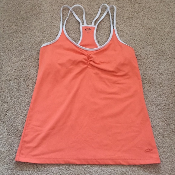 Coral workout tank