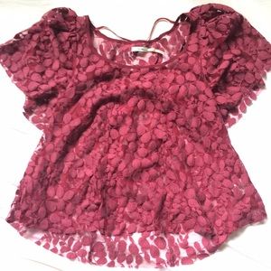 Burgundy Top