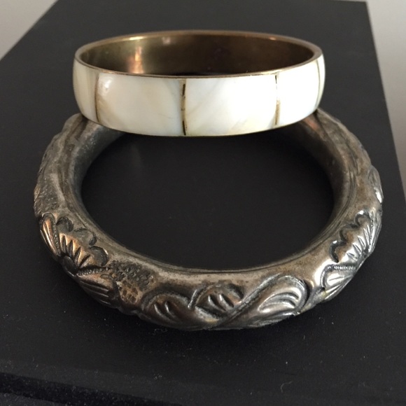 Two Bangle Bracelets - image 1