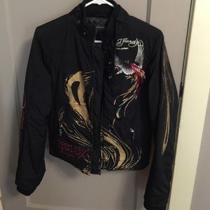 Ed Hardy Moto jacket