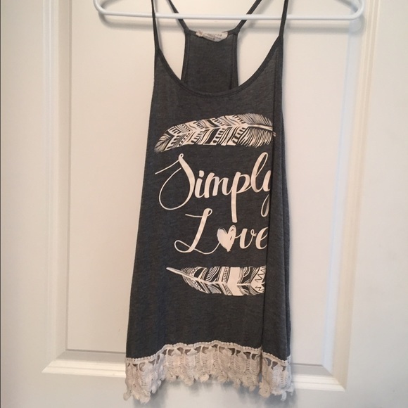 Cute tank simply love