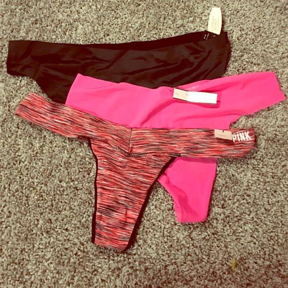 3 NWT Victoria secret thongs