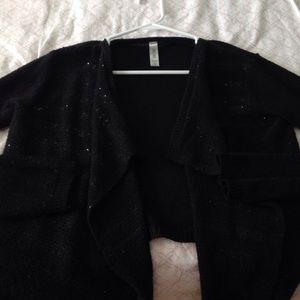Cherokee Sparkly Sweater/jacket cover up