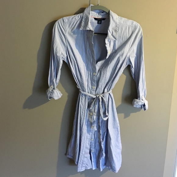 Tommy Hilfiger button down shirt-dress