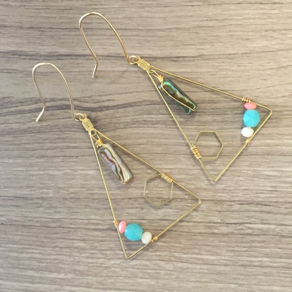 Beautifully eclectic earrings