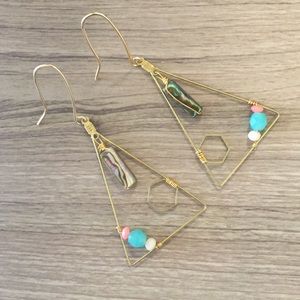 Beautifully eclectic earrings