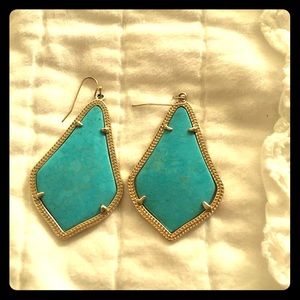 Kendra Scott Alex Earrings (Turquoise)