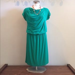 💖 Escada Sport Green Dress