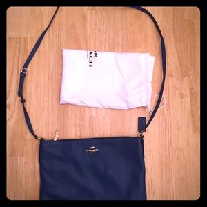 Royal Blue Coach Crossbody Bag