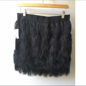 Leith Fringe Mini Skirt