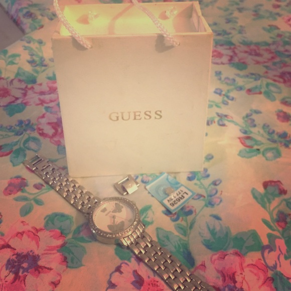 GUESS butterfly sterlingsilver watch.💎NO TRADES🚫