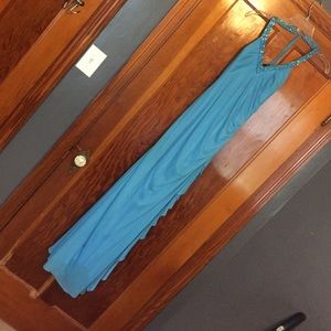 Halter top formal dress
