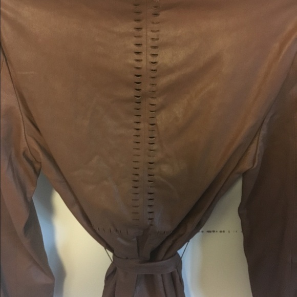 SOLD - KOBI Halperin Leather Wrap Jacket - - Picture 4 of 4