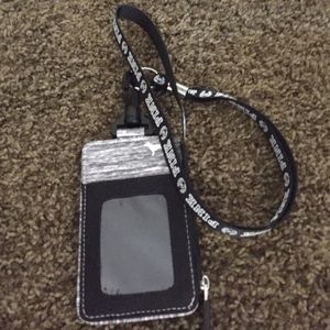 Limited PINK lanyard wallet