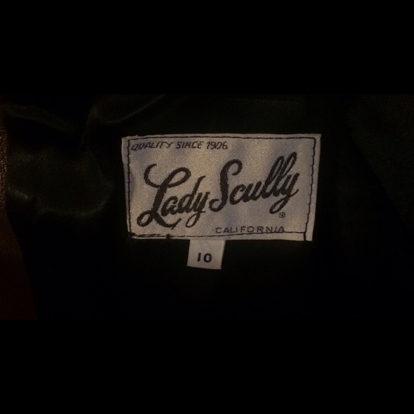 Vintage 70's Lady Scully Brown Leather Jacket - Picture 4 of 4