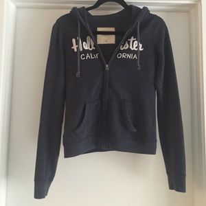 Hollister zip hoodie