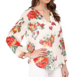 Joie Axcel floral print blouse - Sz L