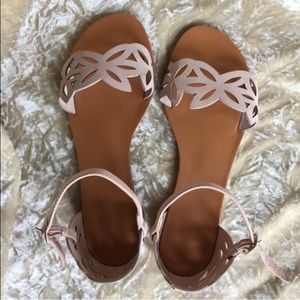 Nude Bamboo Sandals