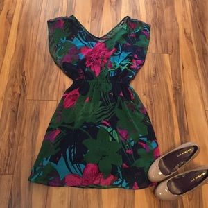 Express XS Floral Dress
