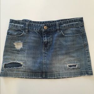 American Eagle Size 4 Mini Demin Skirt