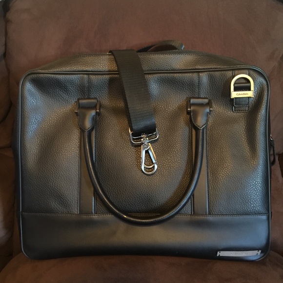 Men's leather briefcase