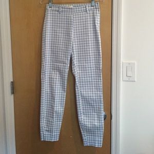 Gingham Pants