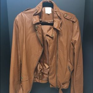 Silence and Noise Vegan Leather Jacket