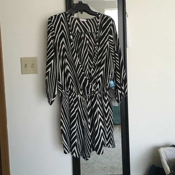 3/4 sleeve Romper