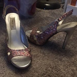 Sparkly heels