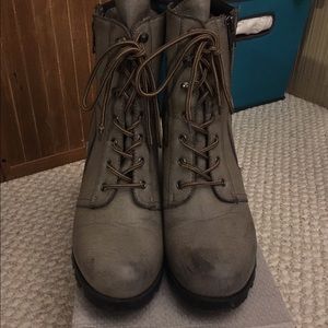 Maurices Lace-up combat boots!