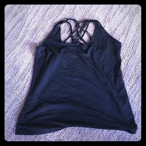NWOT cross back tank