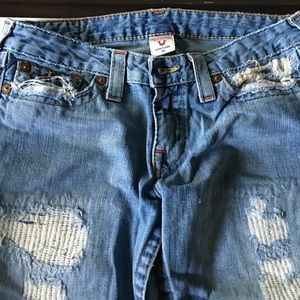 True Religion Destroyed Denim