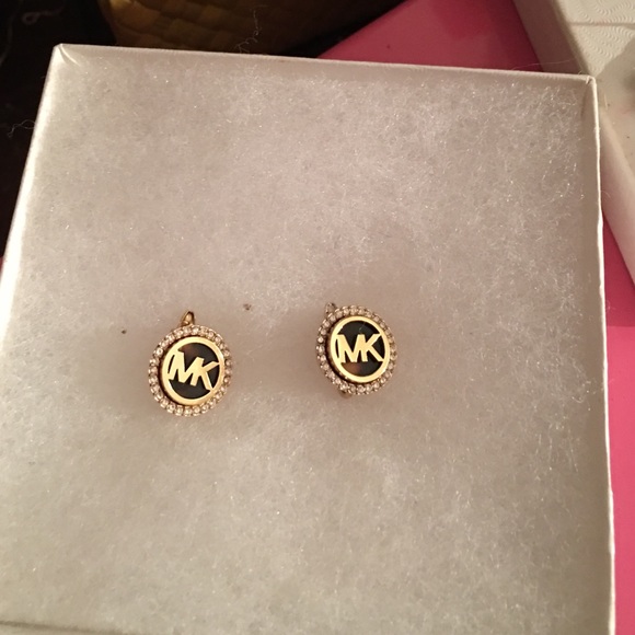Mk clip on earrings