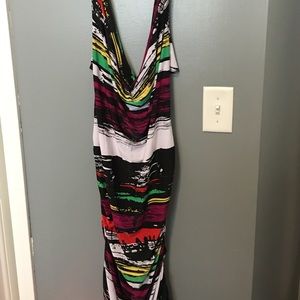 Fitted dress.