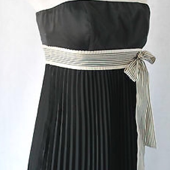 The Limited black strapless Event dress