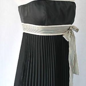 The Limited black strapless Event dress