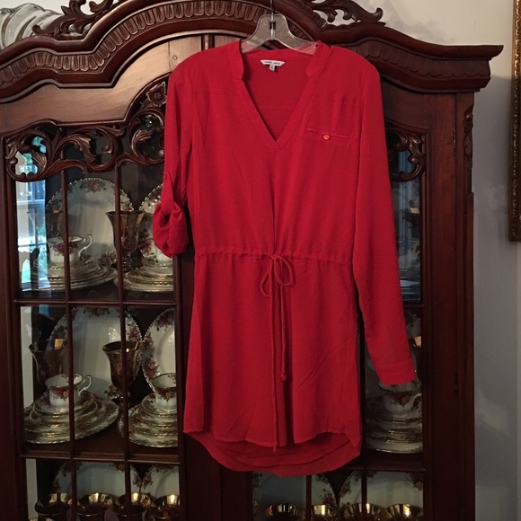 Beautiful shirt dress.
