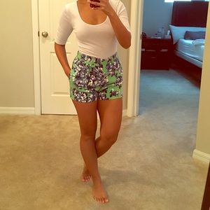 J.crew floral shorts
