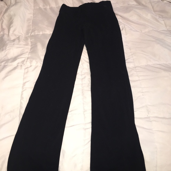 Pink yoga pants