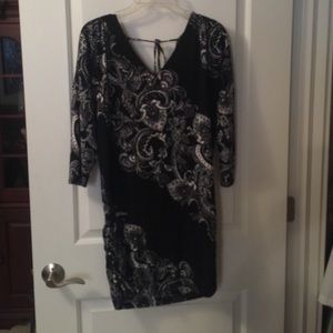 White House/Black Market paisley printed Tunic