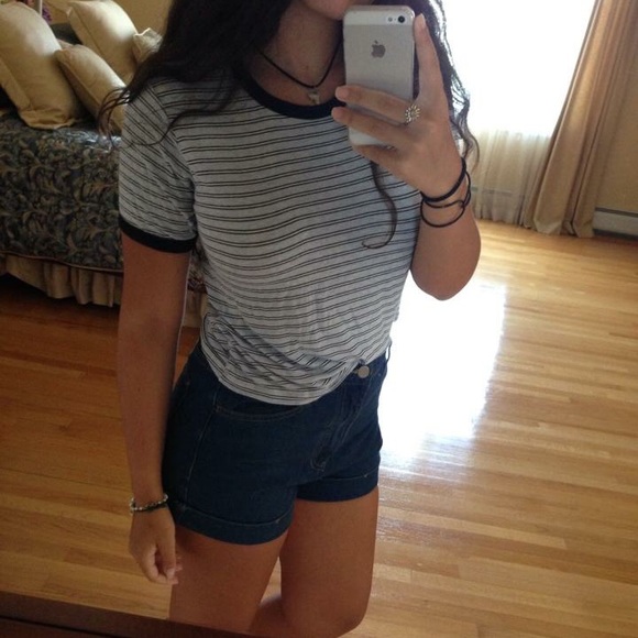 High Waisted Denim Shorts • Forever 21