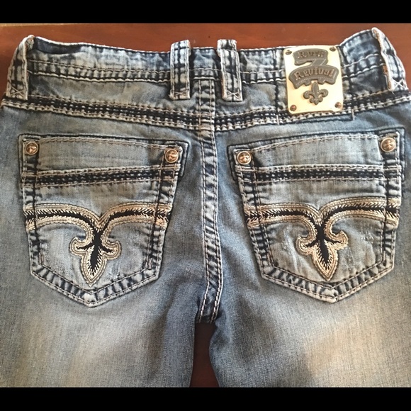 Men's Rock Revival Jeans Size 32 - Picture 3 of 3