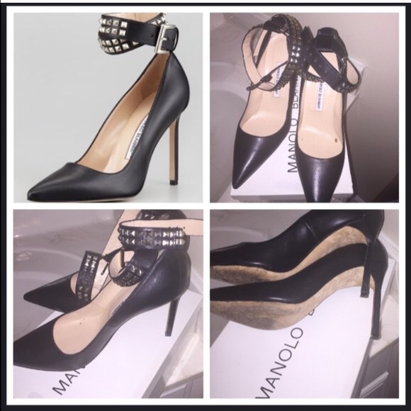 Manolo Blahnik ankle pump