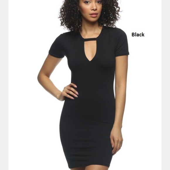 Black Bodycon Dress