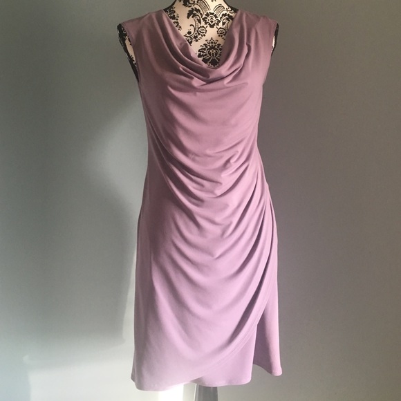 Beautiful lilac draped dress 🎉