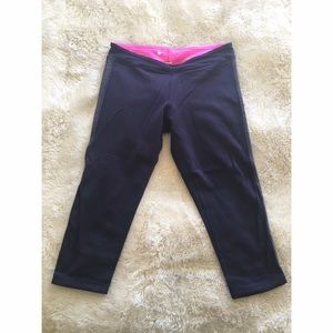 Lulu Lemon Navy Luon Leggings, Size 6