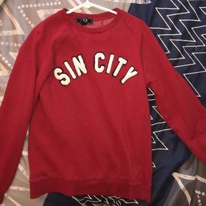 Sin City red sweatshirt